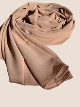 Load image into Gallery viewer, Premium Chiffon Hijab -Beige
