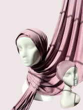 Load image into Gallery viewer, Matching Jersey Hijab with Cap - Light Lavender
