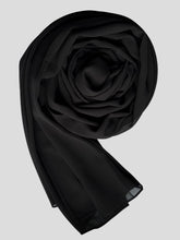 Load image into Gallery viewer, Premium Chiffon Hijab - Black
