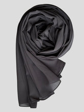 Load image into Gallery viewer, Premium Chiffon Hijab - Bluish Dark Gray
