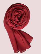 Load image into Gallery viewer, Premium Chiffon Hijab - Red
