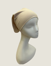 Load image into Gallery viewer, Matching Modal Hijab with Cap - Light Beige
