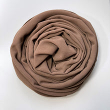 Load image into Gallery viewer, Premium Chiffon Hijab - Light Brown
